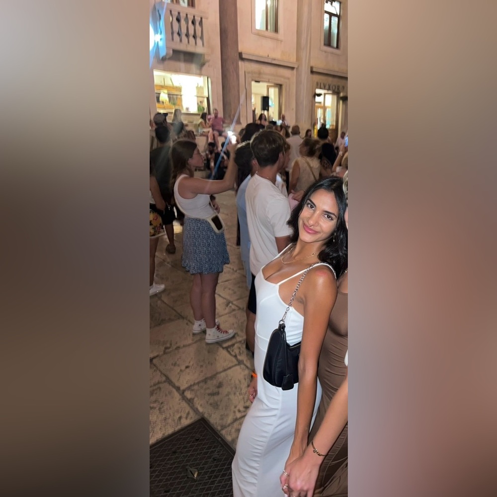 White Spaghetti Strap jumpsuit